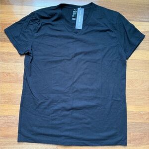 Hanes, black label V-neck Tshirt  NWT